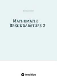 Mathematik - Sekundarstufe 2 （2025. 113 S. 210 mm）