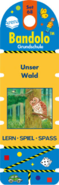 Bandolo Set 68. Grundschule: Unser Wald : Lernspiel mit Lösungskontrolle für Vorschule und Grundschule (Bandolo 68) （2023. 32 S. 233.00 mm）