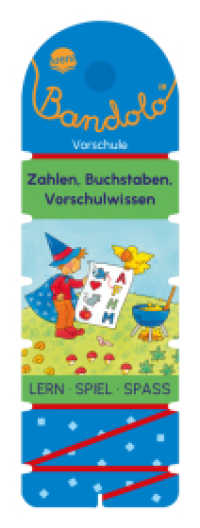Bandolo. Zahlen, Buchstaben, Vorschulwissen : Lernspiel mit Lösungskontrolle für Kinder ab 5 Jahren (Bandolo 0) （2023. 32 S. Mit Lösungsschnur. 233.00 mm）