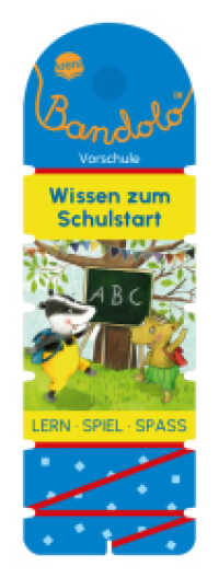 Bandolo. Wissen zum Schulstart : Lernspiel mit Lösungskontrolle für Vorschulkinder und Schulanfänger ab 5 Jahren (Bandolo 0) （2024. 32 S. 232.00 mm）