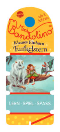 Mini Bandolino. Kleines Einhorn Funkelstern : Lernspiel mit Lösungskontrolle für Kinder ab 3 Jahren (Mini Bandolino 0) （2024. 12 S. 167.00 mm）