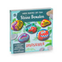 Mein buntes Set zum Steine Bemalen. Dinosaurier : Set mit 6 Steinen, 6 Farben, 3 Pinseln, Wackelaugen-Aufkleber sowie einem Heft mit Anleitungen und Dino-Sachwissen, ab 8 Jahren (Zeit für Kreativität) （2024. 48 S. Mit 6 Steinen, 6 Acrylfarben, 3 Pinseln, Wackelaugen-Aufkl）