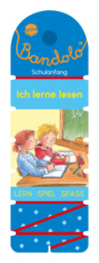 Bandolo. Ich lerne lesen : Lernspiel mit Lösungskontrolle für Kinder ab 5 Jahren (Bandolo) （2024. 32 S. Mit Lösungsschnur. 233.00 mm）