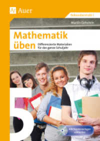 Mathematik &uuml;ben Klasse 5, m. 1 CD-ROM : Differenzierte Materialien f&uuml;r das ganze Schuljahr. Sekundarstufe I. Alle Kopiervorlagen editierbar （4. Aufl. 2019. 80 S. 297 mm）