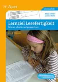 Lernziel Lesefertigkeit : Sicherer, schneller und genauer lesen 2.-4.Klasse. Grundschule. Mit Lernstandserfassung und Portfolio （4. Aufl. 2023. 104 S. 297 mm）