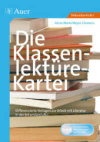 Die Klassenlektüre-Kartei, m. 1 CD-ROM : Differenzierte Vorlagen zur Arbeit mit Literatur in der Sekundarstufe 1. Frei editierbare Vorlagen auf CD-ROM （3. Aufl. 2019. 68 S. m. Abb. 298 mm）