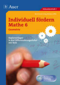 Individuell fördern Mathe 6 Geometrie, m. 1 CD-ROM (Individuell fördern Mathe) （2011. 128 S. m. Abb. 296 mm）