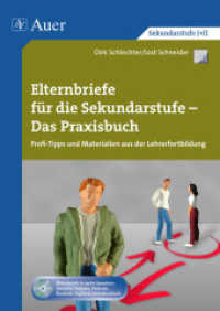 Elternbriefe für die Sekundarstufe - Praxisbuch, m. 1 CD-ROM : Profi-Tipps und Materialien aus der Lehrerfortbildung (Querenburg-Praxisbücher) （2013. 52 S. 297 mm）