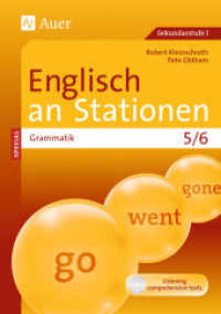 Englisch an Stationen Spezial Grammatik 5/6, m. 1 CD-ROM : Übungsmaterial zu den Kernthemen der Bildungsstandards Klasse 5/6 (Stationentraining Sekundarstufe Englisch) （3. Aufl. 2022. 68 S. 297 mm）