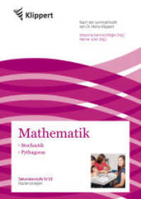 Mathematik 9/10, Stochastik - Pythagoras : Sekundarstufe. Kopiervorlagen (9. und 10. Klasse). Nach der Lernmethodik von Dr. Heinz Klippert (Klippert Sekundarstufe) （2017. 68 S. 296 mm）