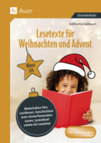 Lesetexte f&uuml;r Weihnachten und Advent 3/4 : Materialien f&uuml;rs Lautlesen, Geschichten zum sinn erfassenden Lesen, Leser&auml;tsel sowie ein Lesetest (3. und 4. Klasse)