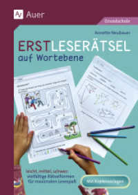Erstleser&auml;tsel auf Wortebene : leicht, mittel, schwer: vielf&auml;ltige R&auml;tselformen f&uuml;r maximalen Lesespa&szlig; (1. und 2. Klasse)