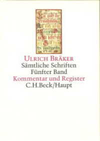 Sämtliche Schriften, 5 Bde.. Bd.5 Sämtliche Schriften  Bd. 5: Kommentar und Register （2010. XLI, 1030 S. mit 4 Abbildungen. 223 mm）