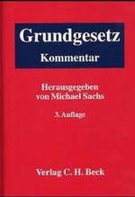 ドイツ基本法コメンタール（第３版）<br>Grundgesetz (GG), Kommentar （3. Aufl. 2003. LXIX, 2593 S. 24,5 cm）