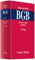 Kommentar zum Bürgerlichen Gesetzbuch (BGB). Bd.3 §§ 1297-2385 EGBGB （2. Aufl. 2008. XXXIX, 3216 S. 24,5 cm）
