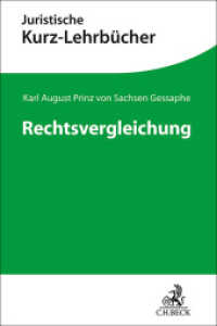 Rechtsvergleichung (Juristische Kurz-Lehrbücher) （2025. XLI, 369 S. 240 mm）