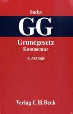 ドイツ基本法コメンタール（第４版）<br>Grundgesetz (GG), Kommentar （4. Aufl. 2007. LXIII, 2575 S. 24,5 cm）