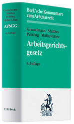ドイツ労働裁判所法コメンタール（第６版）<br>Arbeitsgerichtsgesetz : Kommentar (Beck'sche Kommentare zum Arbeitsrecht) （6. Aufl.）