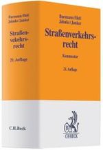 ドイツ道路交通法コメンタール（第２０版）<br>Straßenverkehrsrecht, Kommentar : Mit der Straßenverkehrs-Ordnung, dem Straßenverkehrsgesetz, den wichtigsten Vorschriften der Straßenverkehrs-Zulassungs-Ordnung und der Fahrerlaubnis-Verordnung, dem Verkehrsstraf- und Ordnung （20., neubearb. u. erw. Aufl. 2008. XXVI, 1139 S. m. meist farb. Abb. 2）