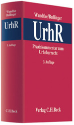 ドイツ著作権法実務コメンタール（第３版）<br>Praxiskommentar zum Urheberrechtsgesetz (UrhR) （3., neubearb. Aufl. 2009. XXXII, 22275 S. 24,5 cm）