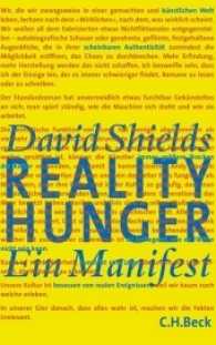 Reality Hunger : Ein Manifest