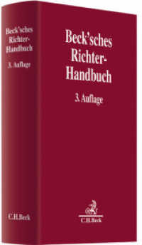 Beck'sches Richter-Handbuch （3., neubearb. Aufl. 2012. XVI, 1065 S. 240 mm）