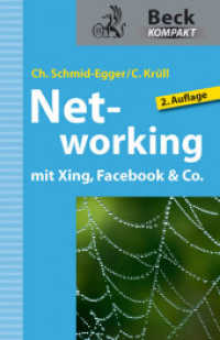Networking mit Xing, Facebook & Co. (Beck kompakt) （2. Aufl. 2011. 128 S. 161 mm）