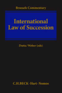 International Law of Succession (Brussels Commentary)