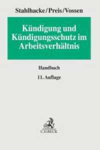 Kündigung und Kündigungsschutz im Arbeitsverhältnis : Handbuch