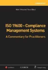 ISO 19600 - Compliance Management Systems : A Commentary for Practitioners