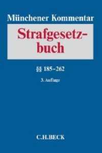 Münchener Kommentar zum Strafgesetzbuch. Band 4 Münchener Kommentar zum Strafgesetzbuch  Bd. 4:      185-262