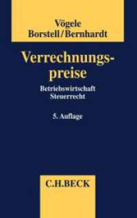 Verrechnungspreise : Betriebswirtschaft， Steuerrecht