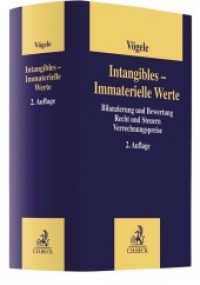 Intangibles - Immaterielle Werte （2. Aufl. 2021. XC, 2092 S. 224 mm）