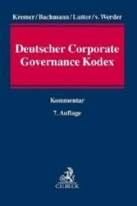 Deutscher Corporate Governance Kodex， Kommentar