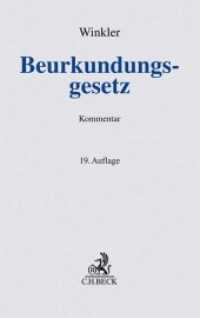 Beurkundungsgesetz (BeurkG)， Kommentar (Grauer Kommentar)
