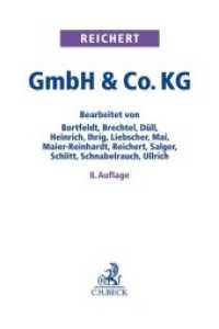GmbH & Co. KG （8. Aufl. 2021. XXXVIII, 1560 S. 240 mm）