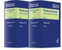 Münchener Kommentar zum Wettbewerbsrecht : in 2 Bänden. Bd. 3: VergabeR I / Bd. 4: VergabeR II （4. Aufl. 2022. XCIV, 3680 S. 240 mm）
