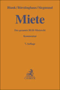 Miete (Gelbe Erläuterungsbücher)