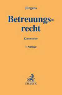 Betreuungsrecht (Gelbe Erläuterungsbücher)