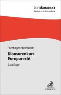 Klausurenkurs Europarecht (Jura kompakt) （2. Aufl. 2023. XII, 139 S. 180 mm）