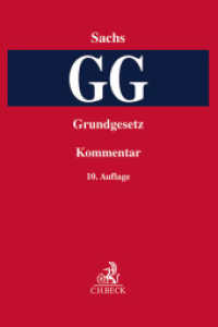 Grundgesetz （10. Aufl. 2024. 2700 S. 240 mm）