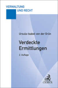Verdeckte Ermittlungen : Eine praxisorientierte Darstellung der verdeckten Ermittlungsmaßnahmen der StPO （2. Aufl. 2025. 230 S. 240 mm）