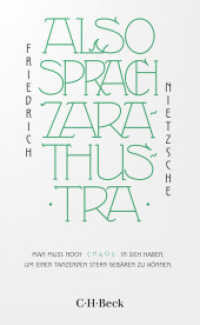 Also sprach Zarathustra (Beck Paperback 4229) （12. Aufl. 2025. 341 S. 180 mm）