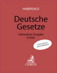 Deutsche Gesetze Gebundene Ausgabe II/2026 (Beck'sche Textausgaben)