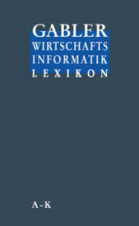 Gabler Wirtschafts Informatik Lexikon （1997. xx, 799 S. XX, 799 S. 203 mm）