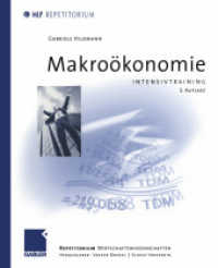 Makroökonomie, Intensivtraining (MLP Repetitorium) （2., überarb. Aufl. 2001. x, 189 S. X, 189 S. 235 mm）