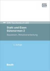 Stahl und Eisen， Gütenormen. Tl.2 Bauwesen， Metallverarbeitung (DIN-Taschenbuch Nr.402)