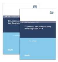 Erkundung und Untersuchung des Baugrunds : Paket DIN-Taschenbuch 113/1 und 113/2 (DIN-Taschenbuch 113/1 und 113/2) （14. Aufl. 2022. 1352 S. 210 mm）