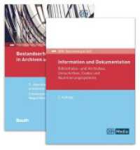 Bestandserhaltung und Dokumentation in Archiven und Bibliotheken : Paket: Normen-Handbuch "Bestandserhaltung in Archiven und Bibliotheken" und DIN-Taschenbuch 343 "Information und Dokumentation" (DIN-Taschenbuch und Normen-Handbuch) （3. Aufl. 2024. 1684 S. 210 mm）