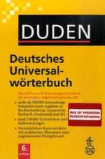 ドゥーデン独独辞典　改訂第６版<br>Duden Deutsches Universalwörterbuch : Rund 150.000 Stichwörter u. Redewendungen （6., überarb. u. erw. Aufl. 2007. 2016 S. 24,5 cm）